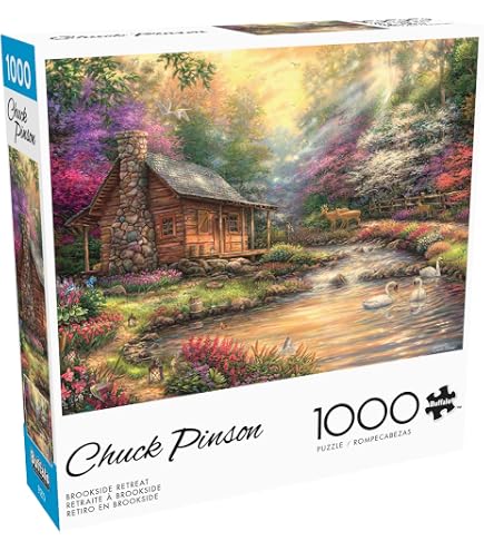 Buffalo Games Peace After The Storm 1000 Piece Puzzle - Chuck Pinson Art, 26.75x19.75 Inches