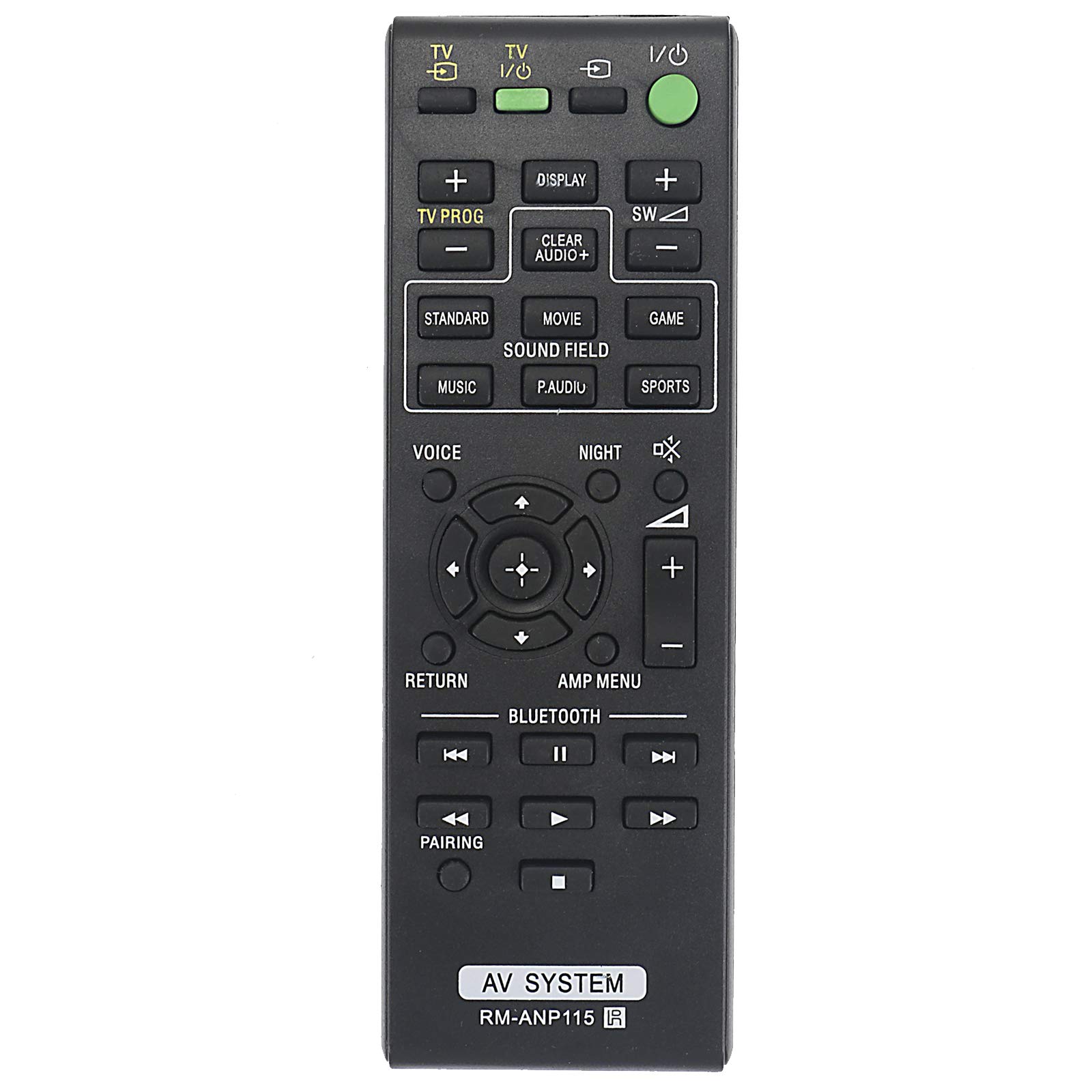 New RM-ANP115 Remote Control Replacement fit for SONY AV System HTCT370 HTCT770 SACT370 SACT770 SAWCT370 SAWCT770 SA-WCT370 SA-WCT770 HT-CT370 SA-CT370 HT-CT770 SA-CT770 RM ANP115 Remote Controller
