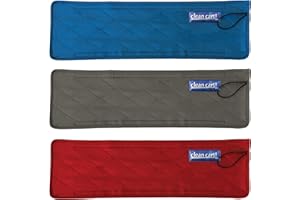 Clean Cart Secure Shopping Cart Handle Cover, Classic Colors, 3-Pack