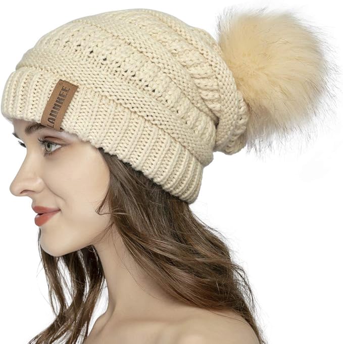 Mens ski bobble hat Outlet