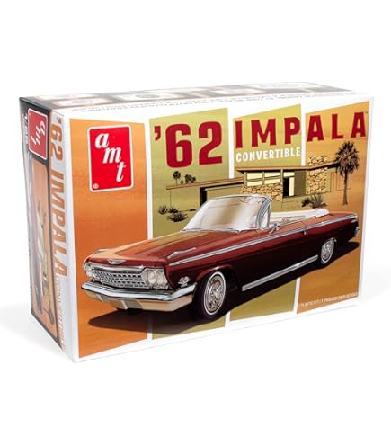 Amazon.com: AMT 1970 Chevy Monte Carlo Lowrider 1:25 Scale Model