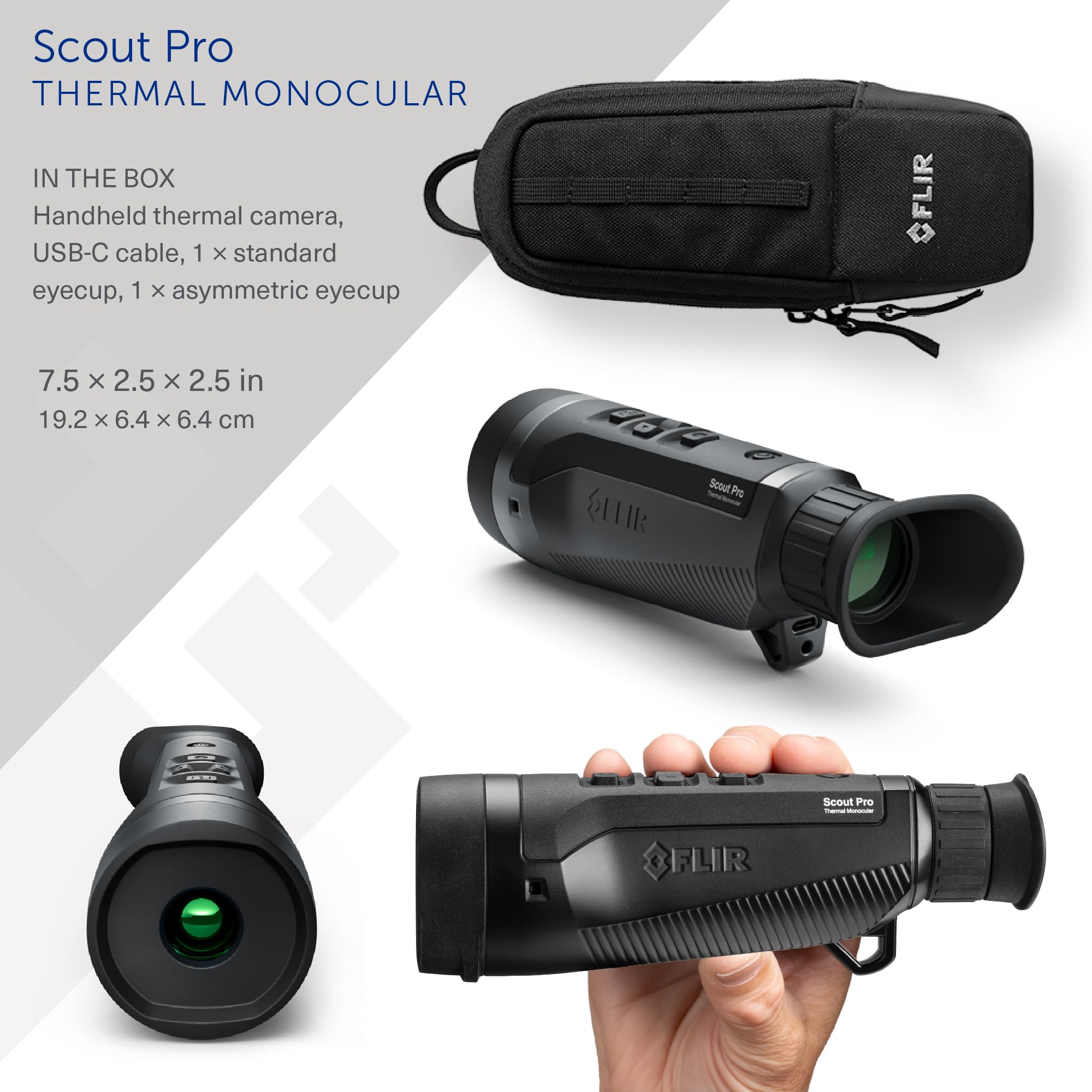FLIR Scout Pro - Thermal Imaging Monocular with a