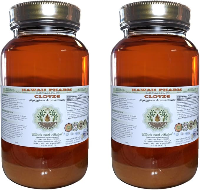 Cloves AlcoholFree Liquid Extract, Organic Cloves