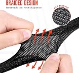 ZAVIA Cable Tidy Sleeve 10ft 1/2 Inch Braided Wire Cover for Computer TV Office view 4
