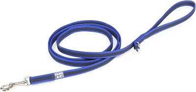 Julius-K9 Color & Gray Super-Grip Leash 14 mm x 1.8 m Blue-Gray