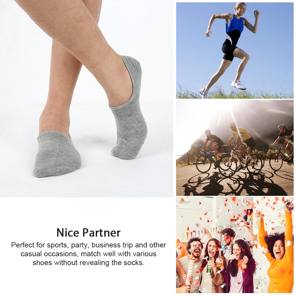 VBIGER Socquette Homme Invisible