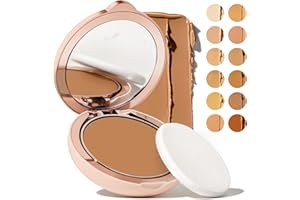 TOTY. Ilumina CC Creamy Compact SPF 50+ Mineral Broad Spectrum Sunscreen for Face - Tinted Blurring Balm SPF- Matte, Light Coverage - Water & Sweat Resistant - All Skin Types - By Sofia Vergara, 10g 4C