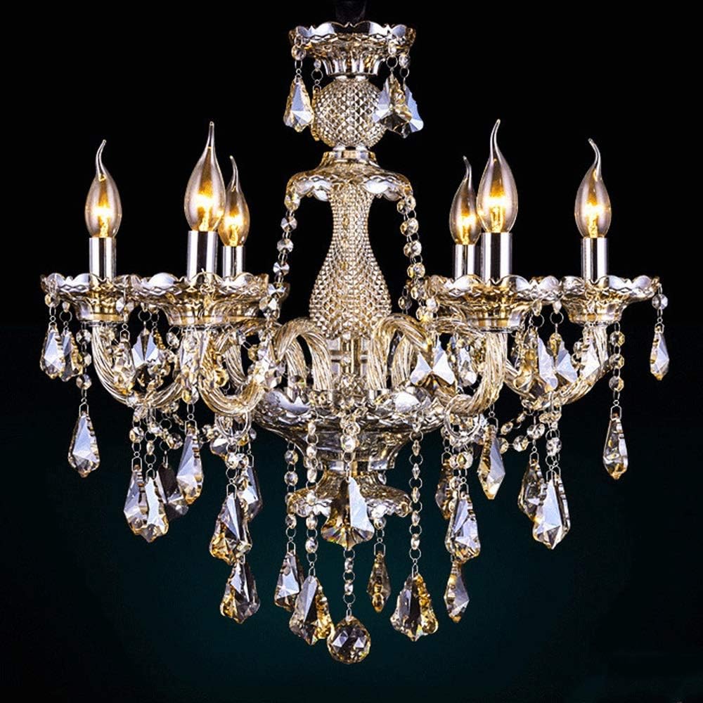 Wstomys Araña de Cristal Sala de Estar Dormitorio Comedor iluminación