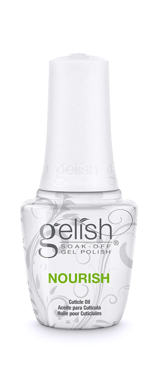 Gelish Fantastic Four Essentials Collection Soak Off Gel Nail Polish Kit, 15 mL : Gelish Bond Foundation Top It Off Cuticle : Premium Beauty