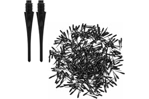 300 Pack 2BA Thread Soft Dart Tips, Durable Nylon Replacement Dart Points Break Resistant Soft Tip Darts Accessories Set for 
