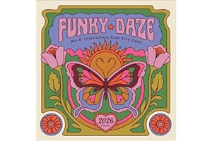 Kira Cyan 2026 Wall Calendar: Funky Daze Art & Inspirations