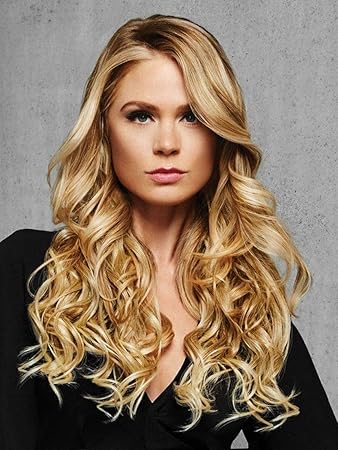 Amazon Com 22 Curly Extensions Color R22 Swedish Blonde