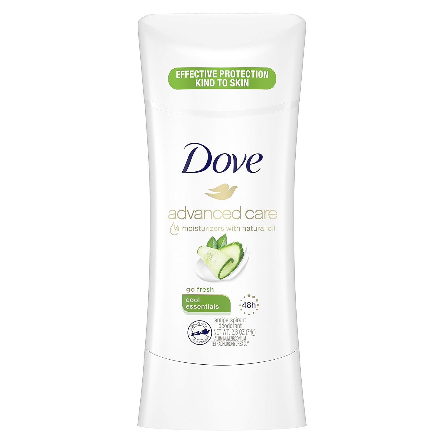 Dove Antiperspirant Deodorant, Original Clean, 2.6 oz : Beauty