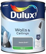 Dulux Walls & Ceilings Silk Emulsion Paint Denim Drift 2.5 Litres view 2