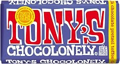 Tony's Chocolonely 42% Dark Milk Chocolate Bar with Pretzel and Toffee Belgium Chocolate, No Artificial Flavoring, Fairtrade 