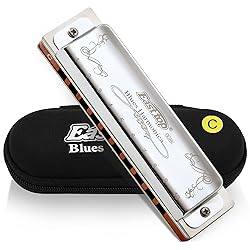East top Harmonica Key of C 10 Holes 20 Tones 008K