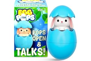 KAMHI WORLD Easter Basket Stuffers for Teens, Pop & Play Toy, Boys Basket Fillers, Unique Holiday Presents for Boys & Girls, Fun Spring Gifts for Teens, Novelty Item (Bunny)