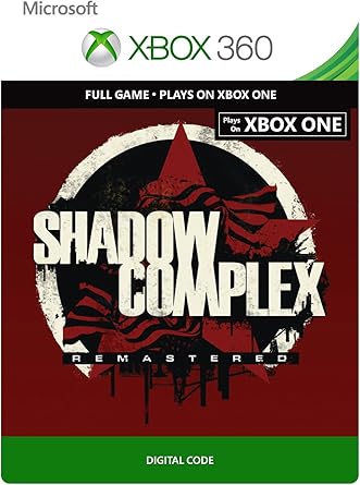 Shadow Complex Xbox 360 One Download Code Amazon Co Uk Pc Video Games