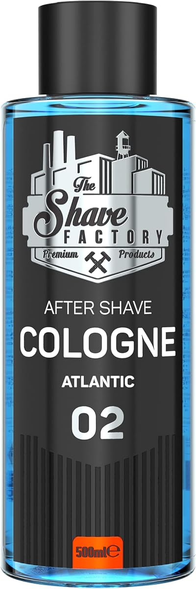 The Shave Factory 02 Atlantic After Shave Cologne 500ml 16.90 fl oz