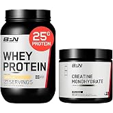 BARE PERFORMANCE NUTRITION BPN Creatine Monohydrate &amp; Whey Vanilla Protein Powder Bundle