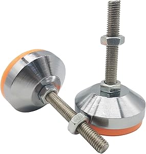TIHOOD 2PCS Heavy Duty Leveling Screw Leg 4