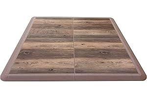 Artan Balance Dance Floor Tiles 5.25.x5.25 ft -9 Interlocking Dance Floor Tiles for Ballet, Tap, Jazz, and Irish Dance | Portable Dance Floor Tiles for Indoor Dance Flooring – Chocolate
