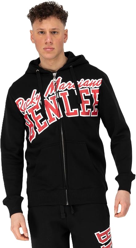 Mills Veste de survêtement, Noir/Rouge/Blanc, L Homme — photo 1 sur 7