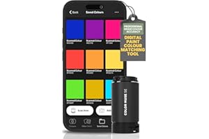 COLOR MUSE SE Colorimeter, Paint Color Matching Tool, Portable Digital Color Values, Reader, Sensor, Identify Closest Matching Paint and Scanner Device for Painters, Designers