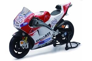 New-Ray 57723 "Ducati Desmosedici Dovisoso No.4 Model Motorbike, RED