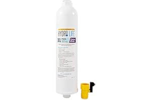 Hydro Life Camco XL Pool and Spa Calcium Block Filter - Specifically Designed to Reduce Calcium Levels and Heavy Metals in Source Water - Filters Up to 40,000 Gallons of Water (52812)