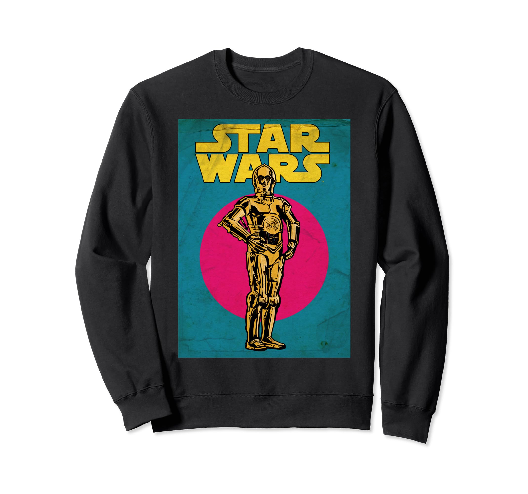 Star Wars C-3PO Vintage Trading Card Sweatshirt