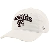 ZHATS NCAA Unisex-Adult NCAA Officially Licensed Hat Scholarship Classic White