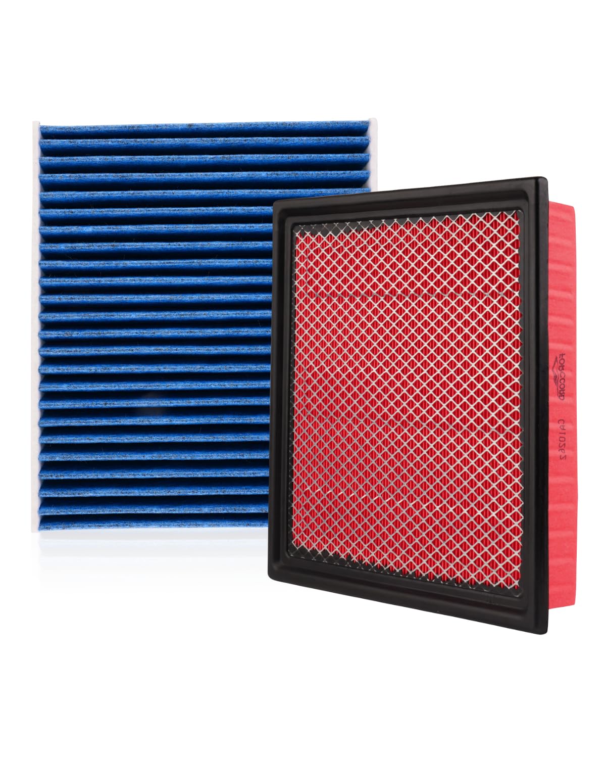 Photo 1 of Forccord Cabin & Engine Air Filter fit for Ford F-150 2015-2023 2024 2025 2026 Activated Carbon Cabin Filter Replacement CF12150 CA10262 Car Accessories