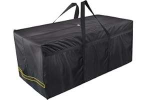 Aulock 140 Gallon 600D Oxford Christmas Tree Bag - Fits 6ft/7ft/7.5ft Trees, Multipurpose Tree Storage Box with 4 Handles for Pool Storage, 56''x24''x24''