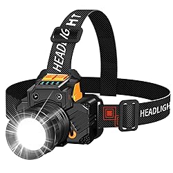 Led Headlamp, Upgraded Version Motion Sensor