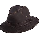 Scala Men's Weathered Cotton Safari Hat