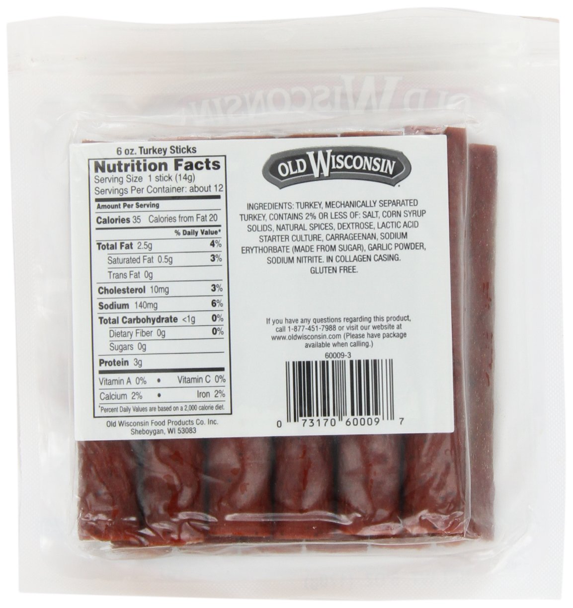 Old Wisconsin Summer Sausage Nutrition Facts Nutrition Ftempo