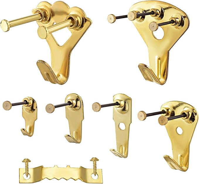 Picture Hanging Hooks, Holds 10100 lbs, 145 Pieces Professional Photo