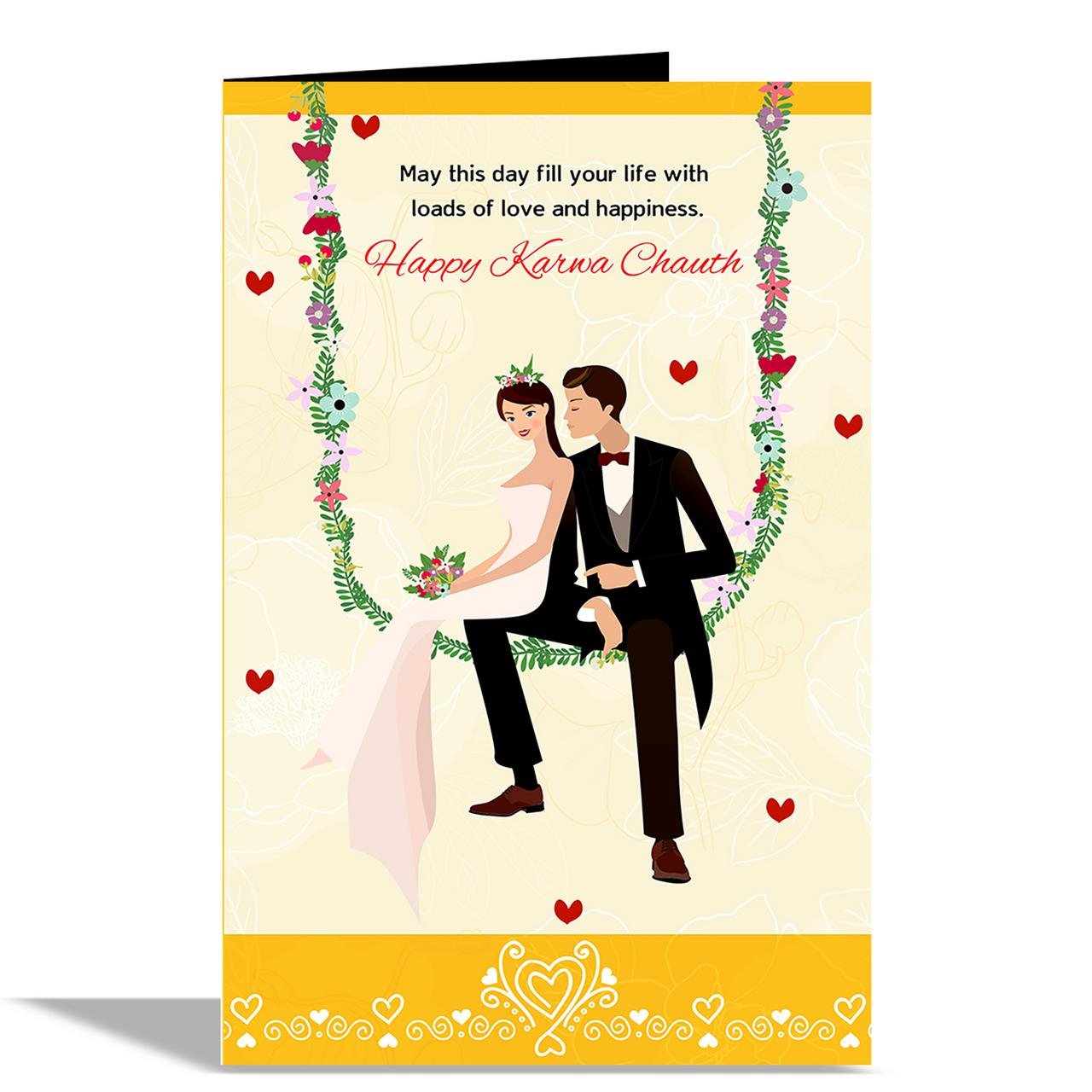 karwa chauth cards husband wife