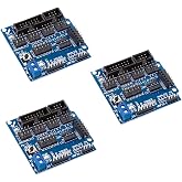 HiLetgo 3pcs Arduino Sensor Shield V5.0 Sensor Expansion Board for Arduino UNO R3
