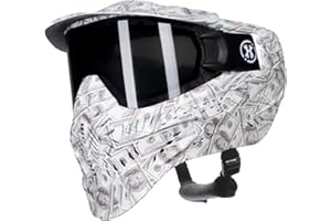 HK Army HSTL Goggle Paintball Airsoft Mask with Anti Fog Thermal Lens (Money/Smoke Lens)