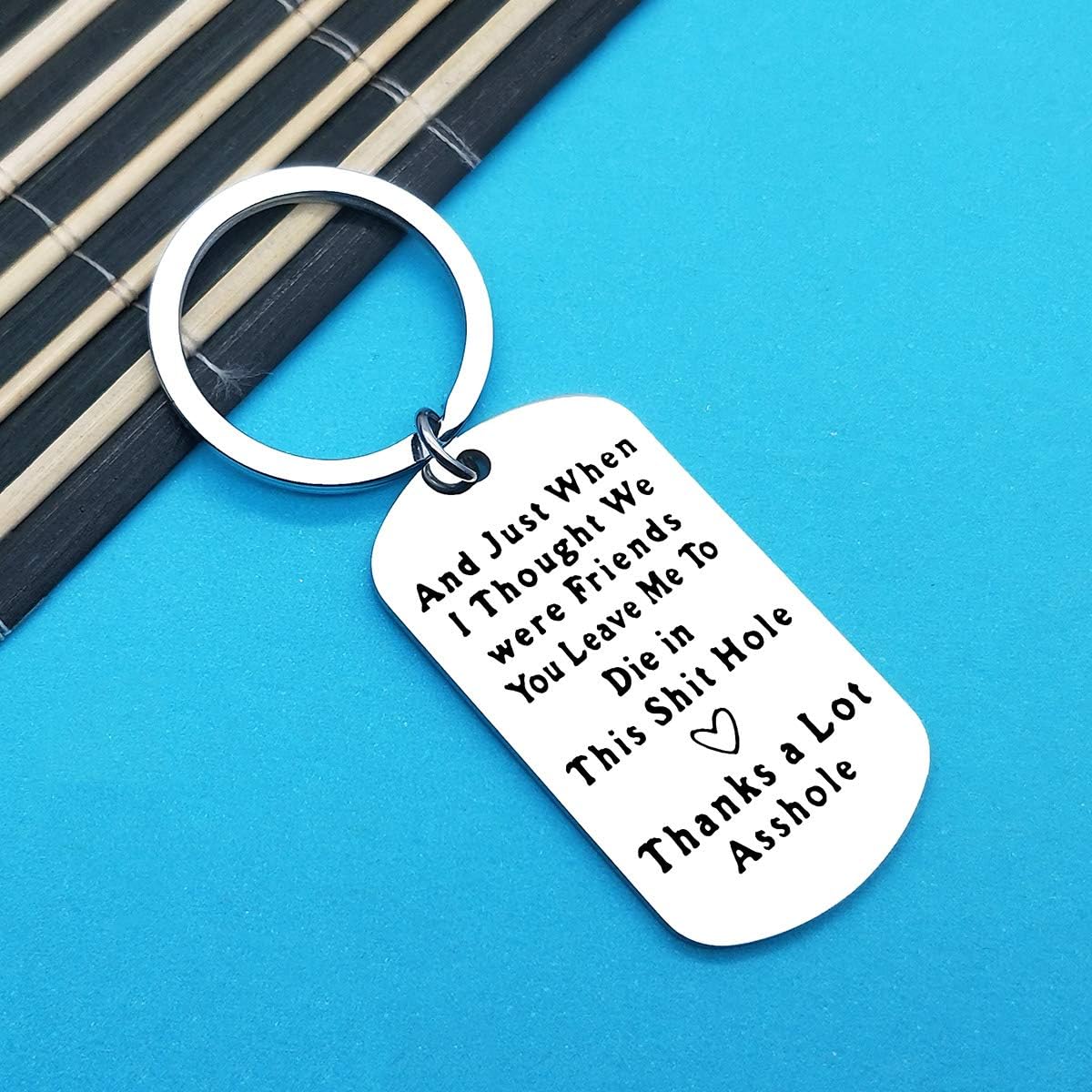 Huwujiu Colleague Leaving Gifts Colleague Keyring Funny Going Away Gift Coworker Thank You Gifts New Job Gift for Colleagues Goodbye Gift Retirement Gift Farewell Gift for Coworker - Image 4