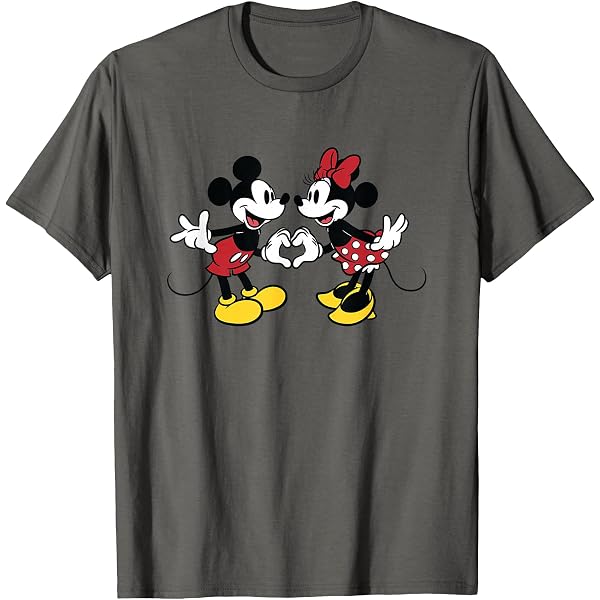 Amazon.com: Disney Mickey & Minnie I Love Us Valentine's Day Retro
