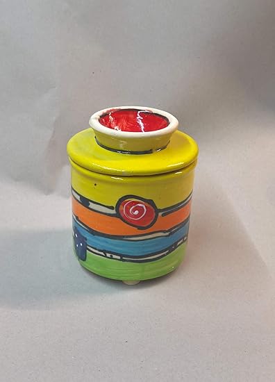 französische Wasserbutterdose'Sombra' für 150g Butter crazy