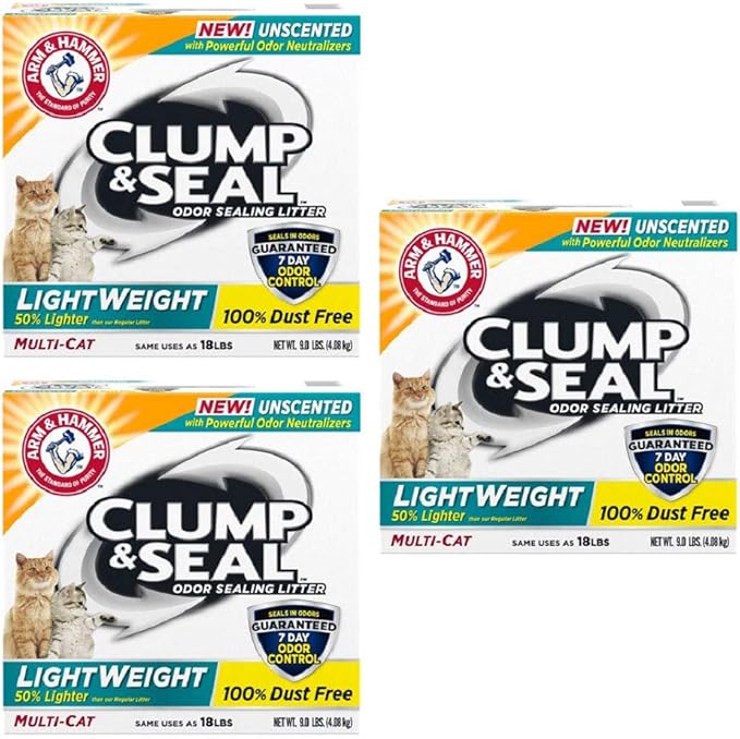 clump and seal lightweight unscented