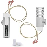 BlueStars 2-Pack PB040001 065650-000 Range Oven Igniter for Viking Ranges | For Viking Gas Ranges - Replaces AP5315579 065650-000 SGR4001 792263-4 - Ceramic Wire Nuts Included