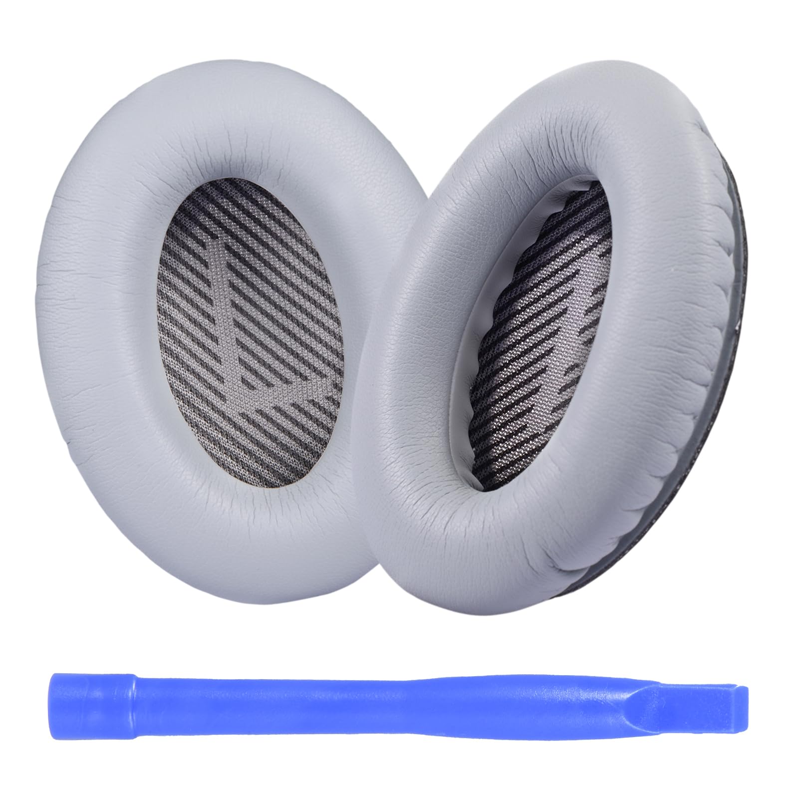 ORUZA Headphones Replacement Earpads for Bose Replacement Ear Pads for Bose Quietcomfort Ear Pads Noise Isolation Foam Earpads for Bose Quiet Comfort QC35 and Quiet Comfort QC35 II (Grey)