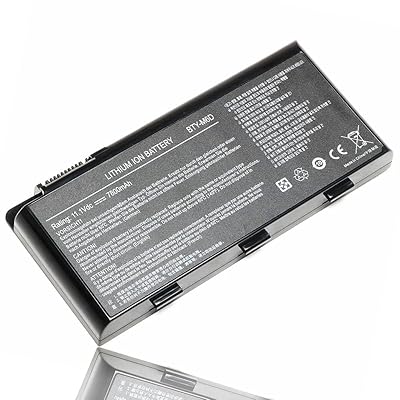 BTY-M6D Laptop Battery for MSI GX60 GT60 T70 GT70 GX660 GT660 GT680 GT660R-494US GT780 GT780R 0NC-007 E6603 E6603-454 -12 Months Warranty