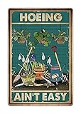 Artlunar Funny Garden Sign Outside Decor Gift For