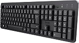 Trust Ody II Silent Wireless Keyboard UK QWERTY Black
